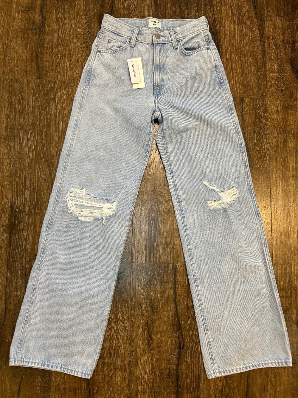 Aritzia Sunday best Size 0 Jupiter high-waisted straight-leg